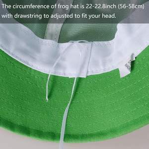 หมวกบัคเก็ตทรงกบสำหรับผู้ชายและผู้หญิงหมวกบัคเก็ตผ้าฝ้ายพิมพ์โลโก้ได้ตามต้องการ - Product Image 4