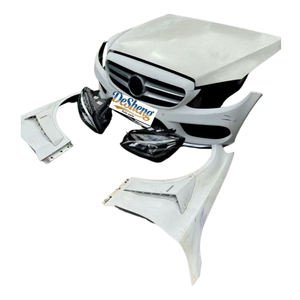อะไหล่ทนทานสำหรับรถยนต์เมอร์เซเดส-เบนซ์ <span class=keywords><strong>C200</strong></span>, C260, W205, W206 กันชนพร้อมกระจังหน้า, ไฟหน้า LED, หม้อน้ำ, ช่องระบายอากาศ, <span class=keywords><strong>ราคา</strong></span>ถูกทุกชิ้น - Product Image 4