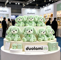 Peluche personnalisée, jouet en peluche doux, personnage de chien en peluche, cadeau promotionnel, peluche personnalisée