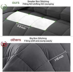 <strong>Cheapest</strong> Solid Colorful Polyester Quilt Comforter Home Use <strong>Duvet</strong> with Polyester Fiber Filled - Product Image 3