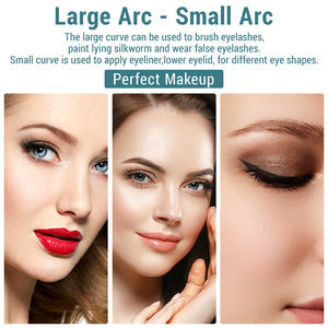 Pochoirs <span class=keywords><strong>Eyeliner</strong></span> faciles à utiliser 2 pièces réutilisables en Silicone <span class=keywords><strong>Eyeliner</strong></span> Aid Mascara Shield <span class=keywords><strong>Pochoir</strong></span> de maquillage multifonctionnel pour les débutants - Product Image 6