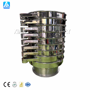2024 hạt cà phê Kích thước <span class=keywords><strong>SORTER</strong></span> thép không gỉ ROTARY rung màn hình sifter nhỏ hai sàn bột phân loại máy sàng lọc - Product Image 6