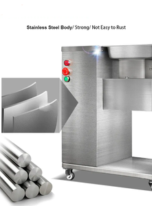 Máquina cortadora de carne eléctrica comercial de 220V, cortador de mesa Industrial completamente automático, nuevo diseño de acero inoxidable - Product Image 2