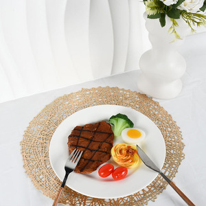 Best Loose Packed Antiquity Luxury Ceramic Dinnerware <b>Set</b> Includes Plates and Soup Bowls for <b>Dinner</b> Porcelain Tableware - Product Image 3