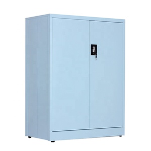 白色可调折叠工艺柜0.5-1.0毫米办公家具可折叠钢制餐具柜 - Product Image 1