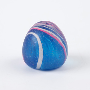 Hot-selling Stress Relief Fidget Ball New Slow-Rebound Squeeze <b>Egg</b> Shape with Colorful Flowing Patterns Party <b>Toys</b> and Gifts - Product Image 5