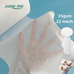 Nhà Máy Bán buôn 30gsm, 33gsm, 35gsm 100% lưới Sản phẩm không dệt bông spunlace vải không dệt - Product Image 4