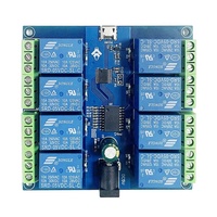 Module de relais de commande USB LCUS HID sans pilote pour ordinateur, contrôle intelligent PC, Plug and Play