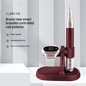 Mini perceuse à ongles électrique portable 35000 tr/min, petit outil de retrait de gel, machine professionnelle de polissage pour nail art, salon - Product Image 1