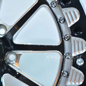 Llantas Beadlock forjadas todoterreno personalizadas XL 17-24 pulgadas 8x165,1 8x170 Fit Ram 2500 3500 <span class=keywords><strong>Ford</strong></span> <span class=keywords><strong>Super</strong></span> Duty Heavy Duty Truck Wheels - Product Image 6