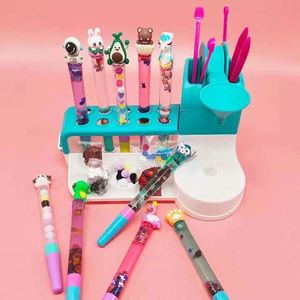 Studio de Création de Stylos Princesse Beauté DIY Monde Imaginaire – Jouets Éducatifs en Plastique Colorés – Cadeau Unisexe pour Stimuler l'Imagination - Product Image 2