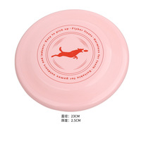 Chien Durable Personnalisé PE Matériel 23cm Disques Volants En Plein Air Chien Enfants Adultes Camping Jeux D'été Plage Sports Jouets Frisbeed