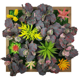 Factory Sale Garden Decoration Artificial Plants Simulation Flower Wall Panels