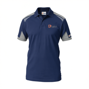 Camiseta Polo de Manga Corta Ttake, Ropa de Trabajo Regular, Color Gris, Talla S - Product Image 2
