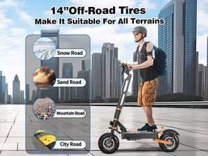 2026 10000W Dual Suspension Aluminum Scooter Seat 40Ah Lithium Battery 200kg Sensor 120KM Range Waterproof - Product Image 2