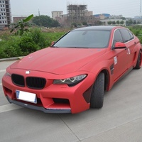 Kit de Carrocería para BMW F10 F18 Serie 5 520d, Parachoques Delantero Mejorado, Guardabarros, Accesorios 2010-2017, Kit de Carrocería Ancha HM