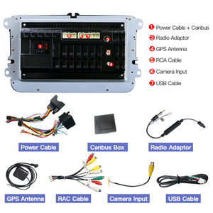 Radio para Auto STWEI con Carplay, Android, GPS, Receptor Estéreo, Reproductor Multimedia de Audio de 8 Pulgadas para VW/Seat/Skoda Roomster Superb Yeti con Wifi - Product Image 5