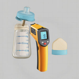 उच्च-सटीक एलसीडी इन्फ्रारेड थर्मामीटर 0.1c रिज़ॉल्यूशन औद्योगिक रसोई के लिए उच्च तापमान अलार्म - Product Image 6