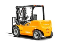 Chariot élévateur électrique Hangcha XE CPD50 5 tonnes, batterie lithium, logistique d'entrepôt, manutention de palettes, transport, chariot élévateur CE