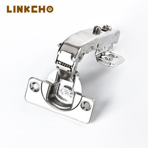 थोक 90 डिग्री हाइड्रोलिक हिंज नरम-समापन स्टेनलेस स्टील निकल प्लेटेड फर्नीचर अलमारी तह कैबिनेट दरवाजा - Product Image 3