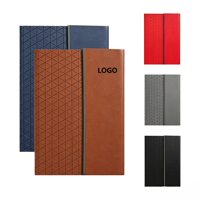 Ensemble cadeau de bloc-notes en cuir PU avec logo personnalisé, 100 feuilles, et stylo à signature en métal, pour la promotion des entreprises et des bureaux