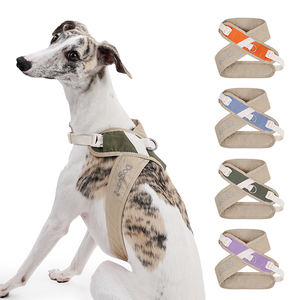 Tali kekang anjing tugas berat X Mesh, tali nilon dapat disesuaikan dengan gesper modis nyaman ukuran XS untuk berjalan mudah - Product Image 1