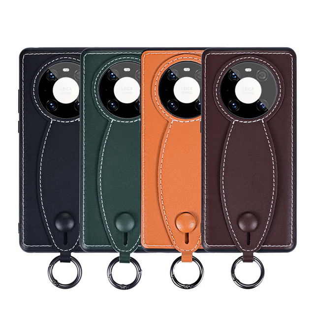 High Quality Luxury PU Holder Kickstand Leather Cell Phone Accessories case For Huawei Mate 40 Pro Plus PU Leather Case
