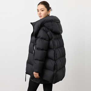 <span class=keywords><strong>Parka</strong></span> pour <span class=keywords><strong>femme</strong></span> Bechance style canadien haut de gamme, mi-longue, en duvet, nouveau modèle tendance, style nuage, à capuche, coupe ample et duveteuse - Product Image 2