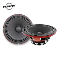 Altavoz de rango medio para coche de 6.5 pulgadas con imán de neodimio N40, 240W, cesta de aluminio, 4 ohmios, 1.5"TSVC, 10 unidades, para sistema de audio de coche