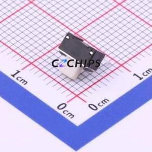 TC-1101DE-C-F Tactile Switch Through hole Component THT Switch Single Pole Single Throw Rectangle Button 2.6N Right Angle Insert - Product Image 2