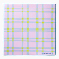 Tapis de Mahjong Américain Moderne Lemon & Bird avec Design Portable en Caoutchouc, Épaisseur 3mm pour le Divertissement