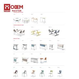 MINYI IPSY Bureau d'étude universitaire à un seul siège, best-seller, mobilier scolaire pour les écoles secondaires et les institutions - Product Image 6