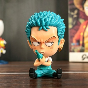Figurines PVC Q-style à grande tête <span class=keywords><strong>Luffy</strong></span> Zoro Chopper Ace <span class=keywords><strong>Boa</strong></span> <span class=keywords><strong>Hancock</strong></span>, jouets décoratifs de dessins animés, boîtes mystères, vente en gros - Product Image 1