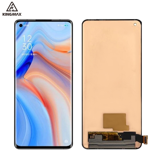ORG Display for OPPO Reno 3 4 Pro 5G Amoled Screen for Oneplus 1+ 8 LCD Replacement Touch Panel for Oppo Find X2 Neo Phone Parts