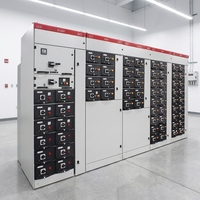 Tableau de commande modulaire triphasé 400V GCS personnalisable à basse tension, extractible, pour la distribution d'énergie industrielle