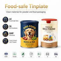 Boîte de conserve pour aliments pour animaux de compagnie, conteneur scellé pour nourriture pour chats, qualité export en gros, directement de l'usine, sans BPA