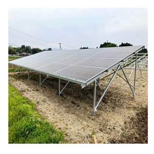 Grande centrale solaire connectée au réseau, système de montage au sol pour panneaux photovoltaïques de qualité industrielle, certifié TUV, de taille MW, pour utilisation intensive - Product Image 5