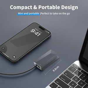 Starlink Ethernet <span class=keywords><strong>Adapter</strong></span> V2 actuated tiêu chuẩn Gen 2 <span class=keywords><strong>RJ45</strong></span> có dây Extender cắm chơi bên ngoài Mạng Hub kết nối 2pcs hàng không vũ trụ - Product Image 2