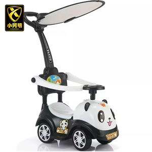 Xiaoaming Model terbaru pemutar putar bergaya di mobil bergoyang menyenangkan kendaraan mainan geser untuk mobil ayun anak-anak
