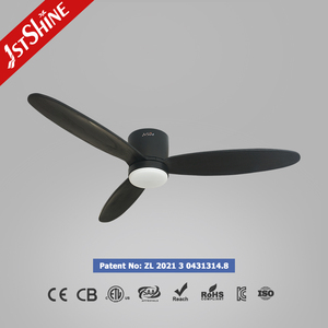 1stshine Ventilateur de plafond 52 pouces Smart Dimmable Light 6-speed DC Motor Ventilateur de plafond avec télécommande - Product Image 2