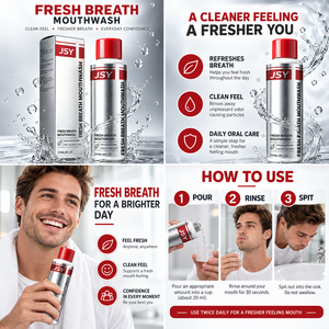 Enjuague Bucal de Marca Propia para un Aliento Fresco, Enjuague Bucal Diario para una Sensación Bucal Limpia y Refrescante y un Cuidado Diario Práctico 237 ml - Product Image 5