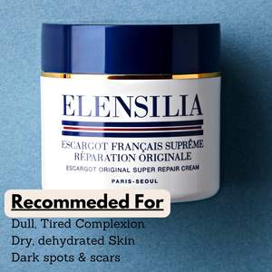 Crema Facial Hidratante Súper Reparadora de Caracol Elensilia 1.76 Oz Todo en Uno para Uso Nocturno para Todo Tipo de Piel Cuidado de la Piel Coreano - Product Image 5