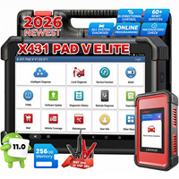 Escáner de Diagnóstico Automotriz LAUNCH X431 PAD5 Elite, Herramienta de Programación y Codificación de ECU, SmartLink, Herramienta de Escaneo de Automóviles OBD2 de Sistema Completo