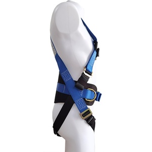 Ceinture de sécurité anti-chute VOLT pour électricien, usage extérieur, <span class=keywords><strong>corps</strong></span> entier, avec double <span class=keywords><strong>corde</strong></span>, double crochet, sangle <span class=keywords><strong>en</strong></span> polyester, capacité 300 kg - Product Image 4