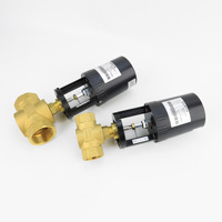 Vanne de régulation de pression d'eau électrique bidirectionnelle en laiton fileté, à raccordement par bride DN25-DN65 24V/220V