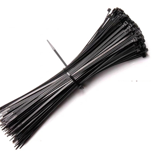 Nhiệm vụ nặng nề Nylon quan hệ Zip Cáp thân thiện với môi tùy chỉnh nhựa tự khóa Cáp kẹp 350mm Chiều dài 7.6mm chiều rộng bền Tính năng - Product Image 2