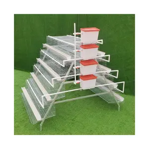Type A Poultry Farm Egg Layer Battery Animal Cage Chicken Hens