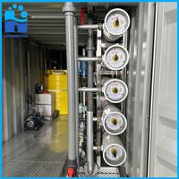 Prix d'usine – Usine de traitement d'eau RO conteneurisée 5000 L/jour – Système de purification d'eau mobile en conteneur