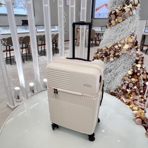 Valise Cabine à Ouverture Frontale 20 Pouces Multifonctionnelle 24 Pouces pour Voyage d'Affaires avec Poignée Télescopique Cinnamoroll en Néoprène - Product Image 1