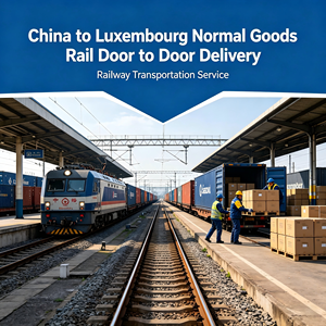 Transport ferroviaire économique Chine-Luxembourg : <span class=keywords><strong>Livraison</strong></span> de fret rentable avec <span class=keywords><strong>suivi</strong></span> complet en 30-40 jours – Logistique prise en charge par <span class=keywords><strong>Amazon</strong></span> - Product Image 1